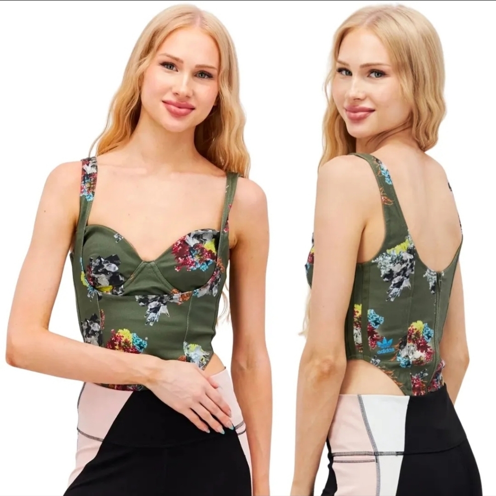 NWT Adidas X Ivy Park Bodysuit Collab Large Underwire Stretch One Piece